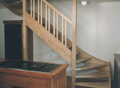 maple stairs