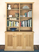 craftsman oak side cabinet thumbnail