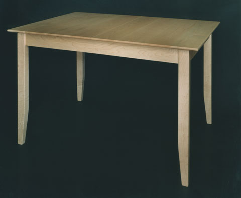 Dining Table in Maple, Contemporary Style